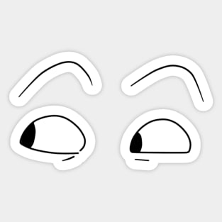 Funny Eyes Sticker